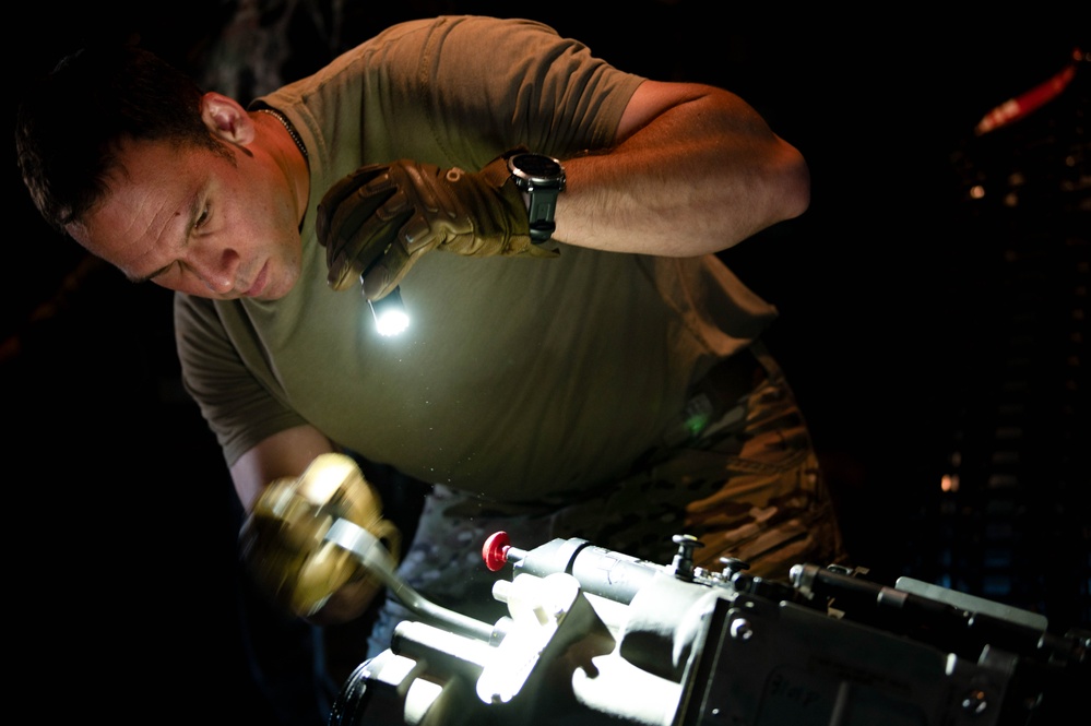 5th SOS participates in AC-130J live-fire