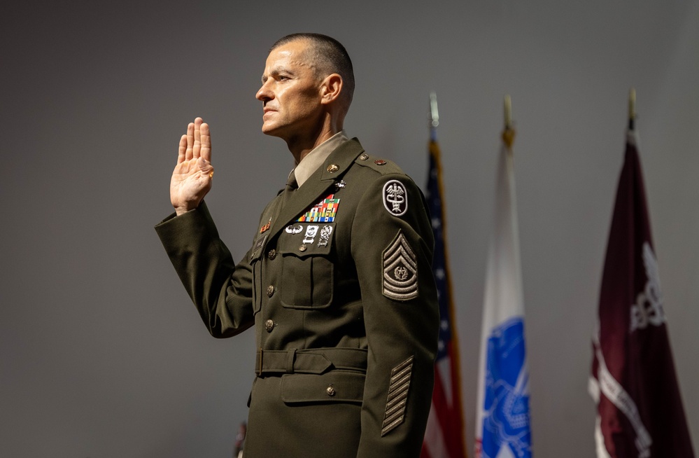 Soldiers inducted into NCO Corps at Walter Reed