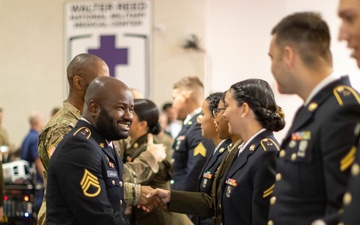 Soldiers inducted into NCO Corps at Walter Reed