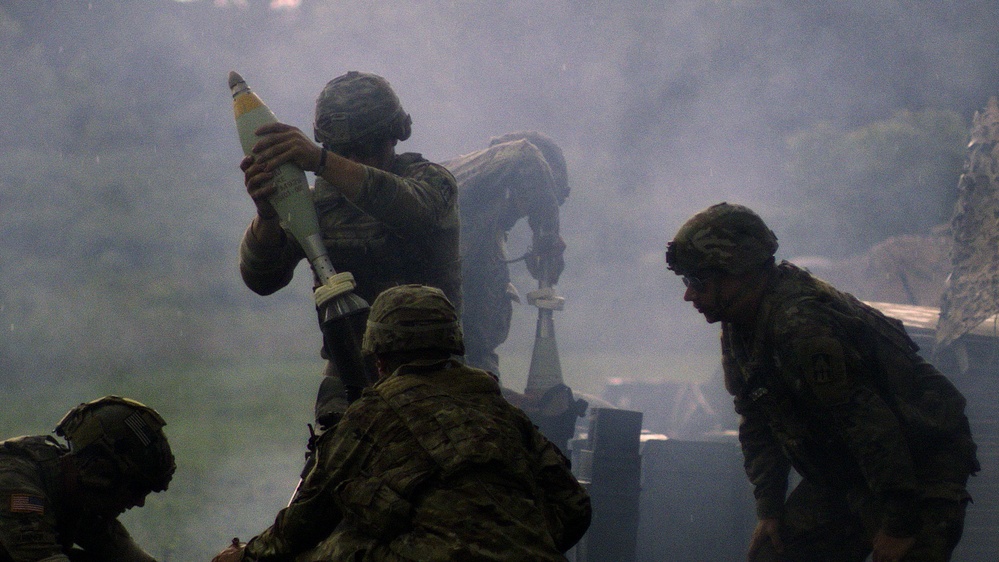 Indiana National Guard Conducts Intensive Mortar Training at Camp Atterbury During Annual Training