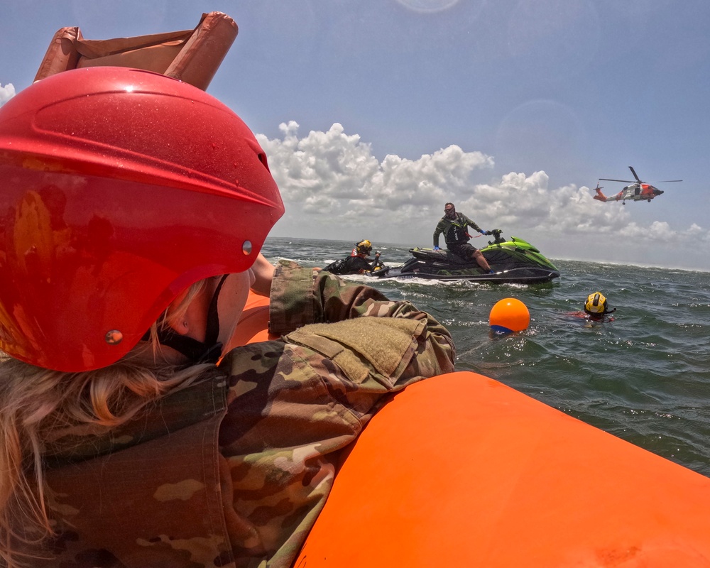 MacDill AFB hosts water survival training