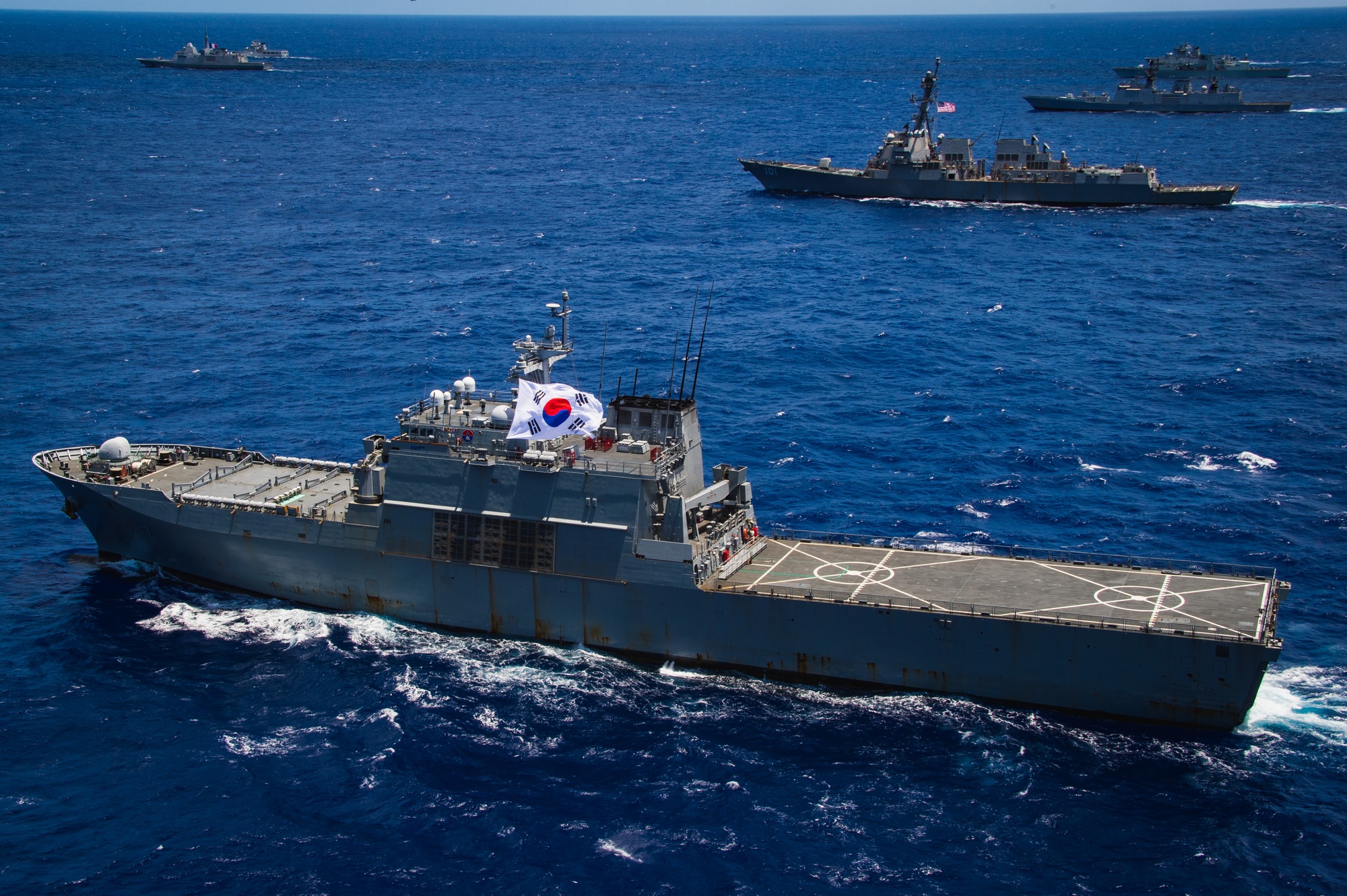 DVIDS - Images - ROKS Cheon Ja Bong sails during RIMPAC 2024