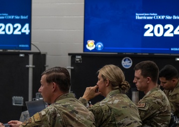 Hurricane Response Team prepares at Raymond James Stadium