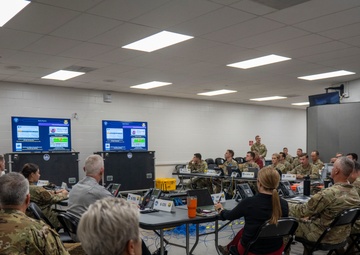 Hurricane Response Team prepares at Raymond James Stadium