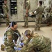 Combat Medics triage during CLS lane
