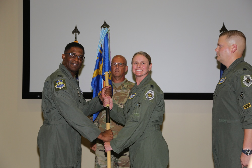 605th TES Change of Command