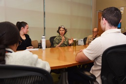 NAMRU San Antonio NREIP Interns hear from NASA CHAPEA Crew Member