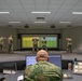 Sgt. Maj. Klass Visser operates a weapon sim for team USA