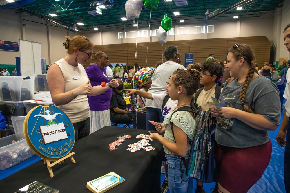 Fort Stewart Hosts Annual Back-to-School Marne Palooza