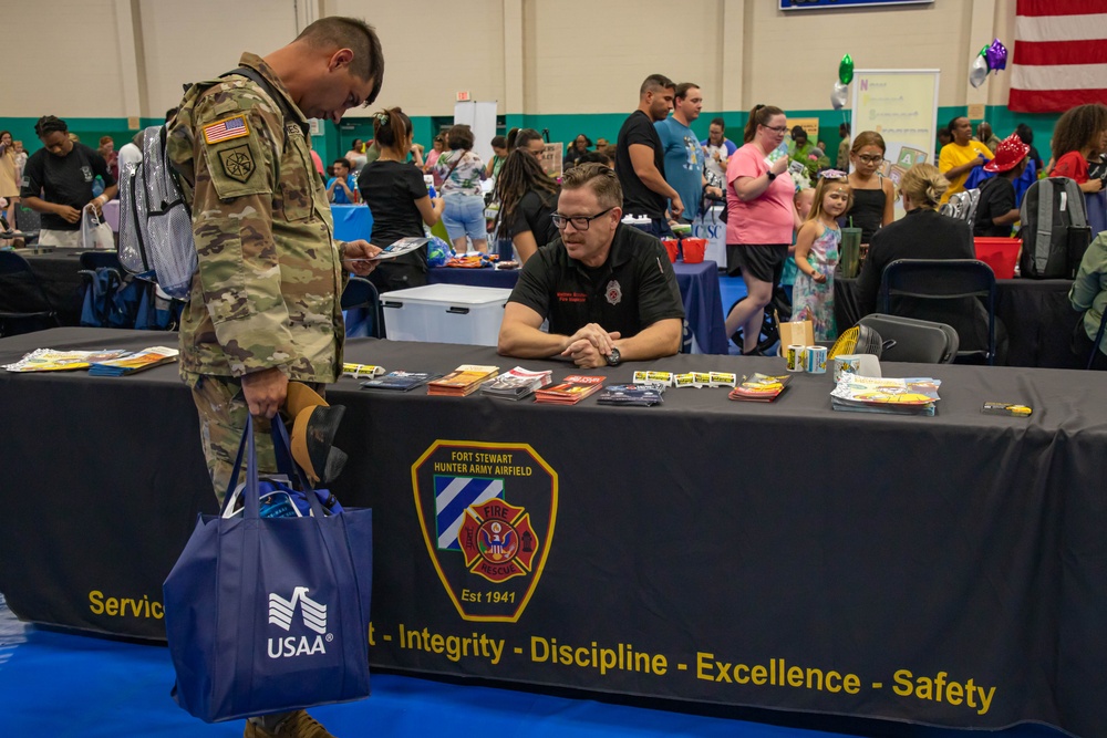 Fort Stewart Hosts Annual Back-to-School Marne Palooza