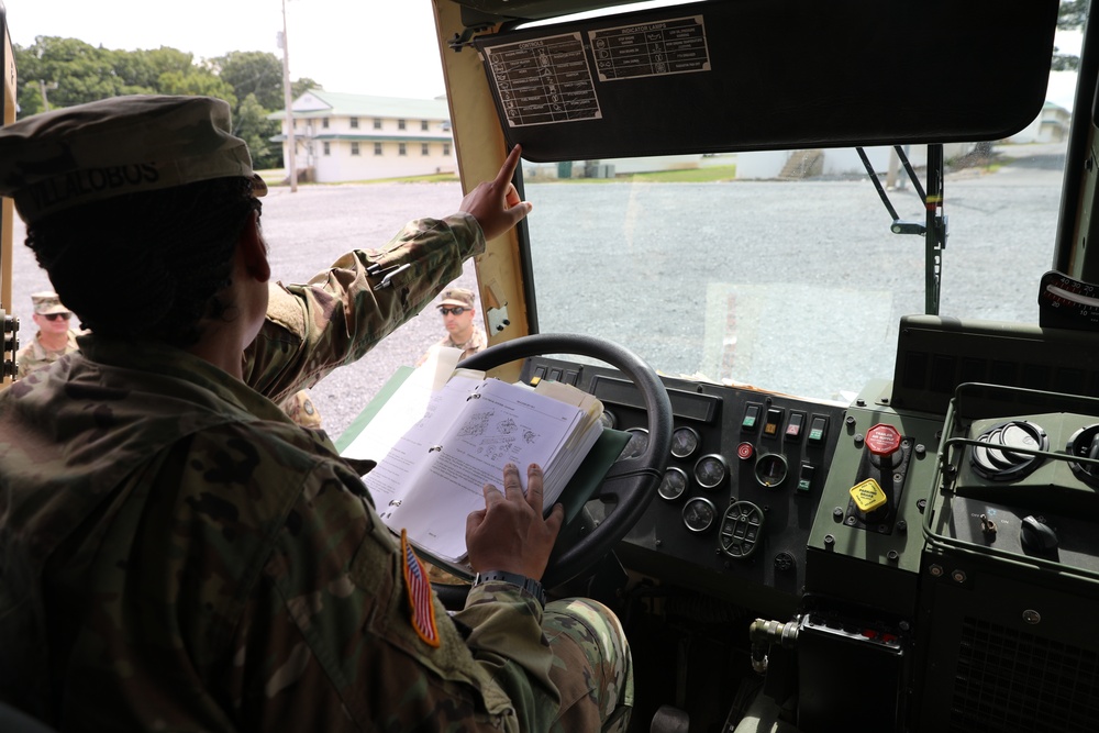 Drivers Training at Fort Indiantown Gap