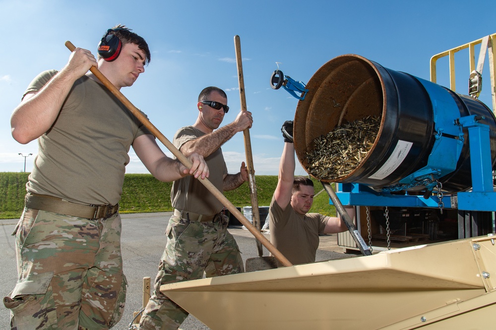 AFCEC, regional solid waste and recycling managers visit Dover AFB