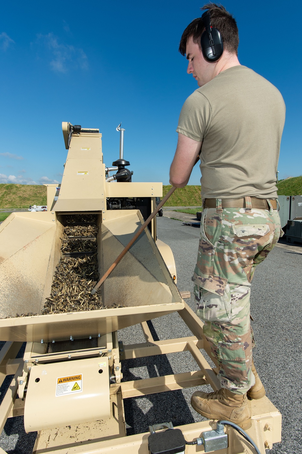 AFCEC, regional solid waste and recycling managers visit Dover AFB