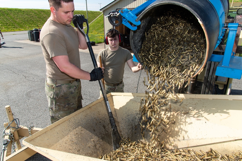 AFCEC, regional solid waste and recycling managers visit Dover AFB