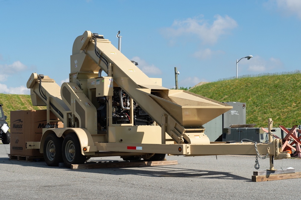 AFCEC, regional solid waste and recycling managers visit Dover AFB