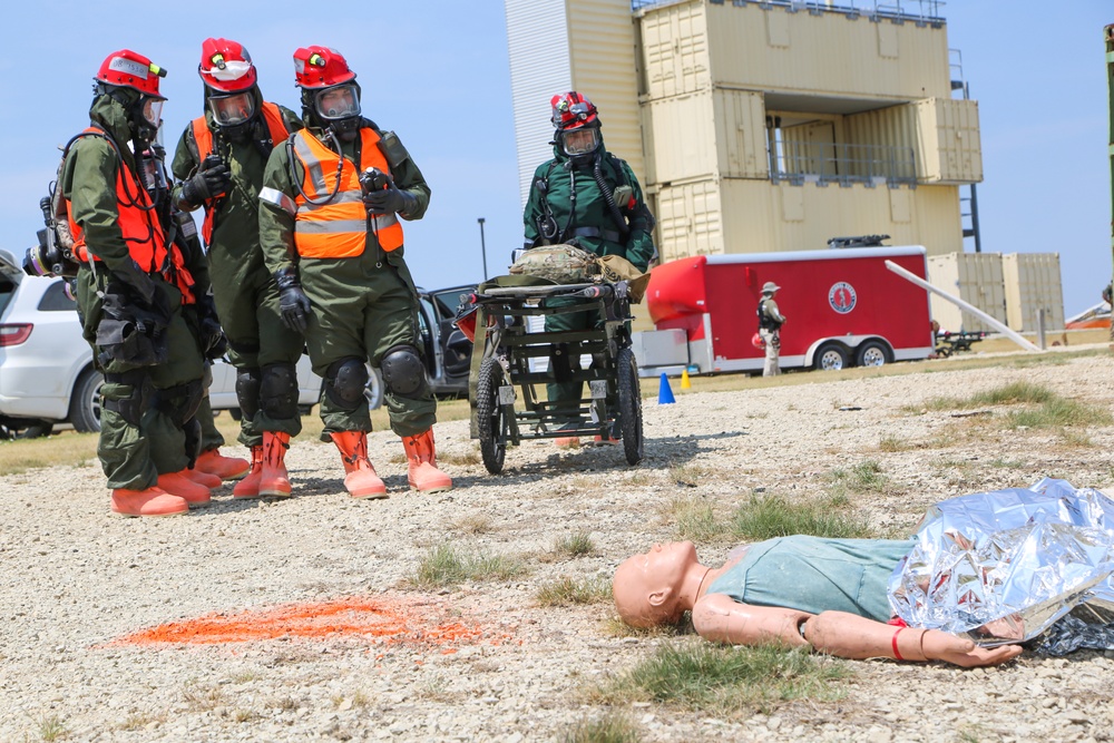 Assessing the Scene: HRF Evaluates Simulated Casualty