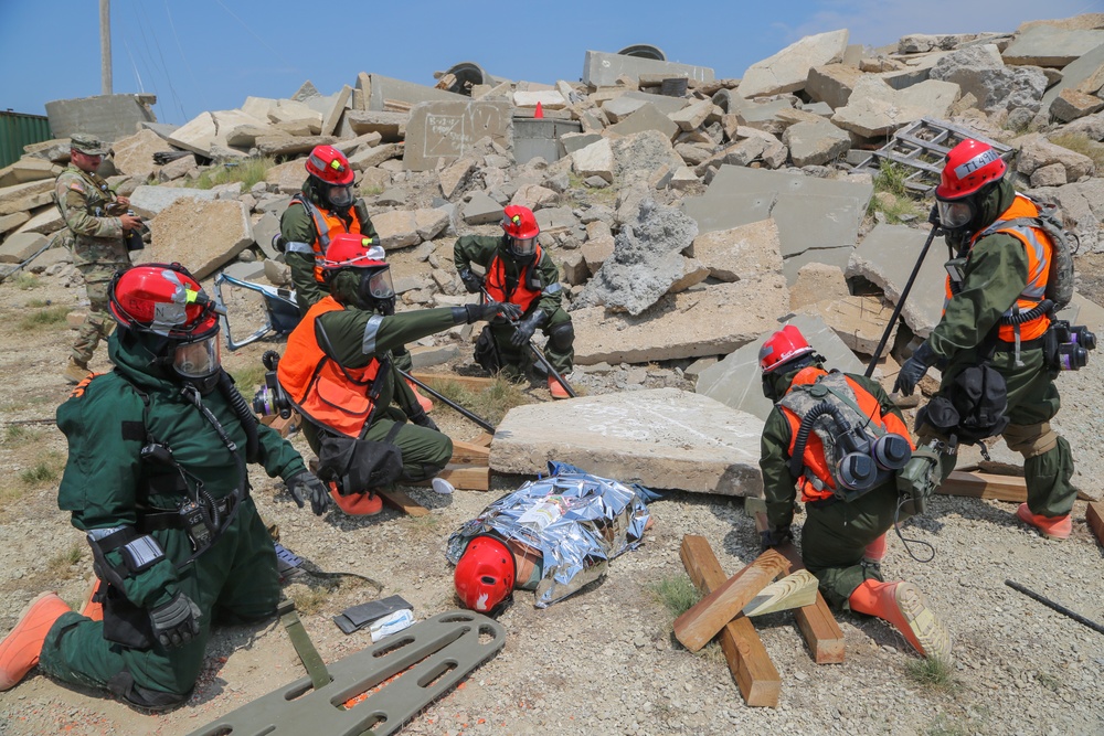 Assessing the Scene: HRF Evaluates Simulated Casualty