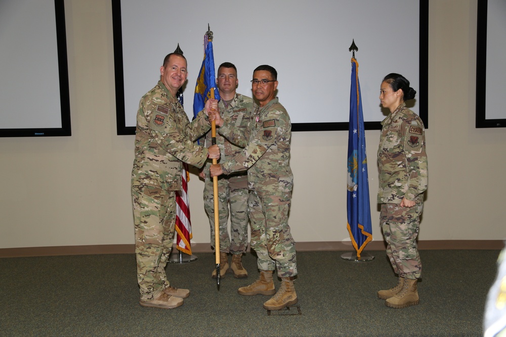 505th CS Change of Command