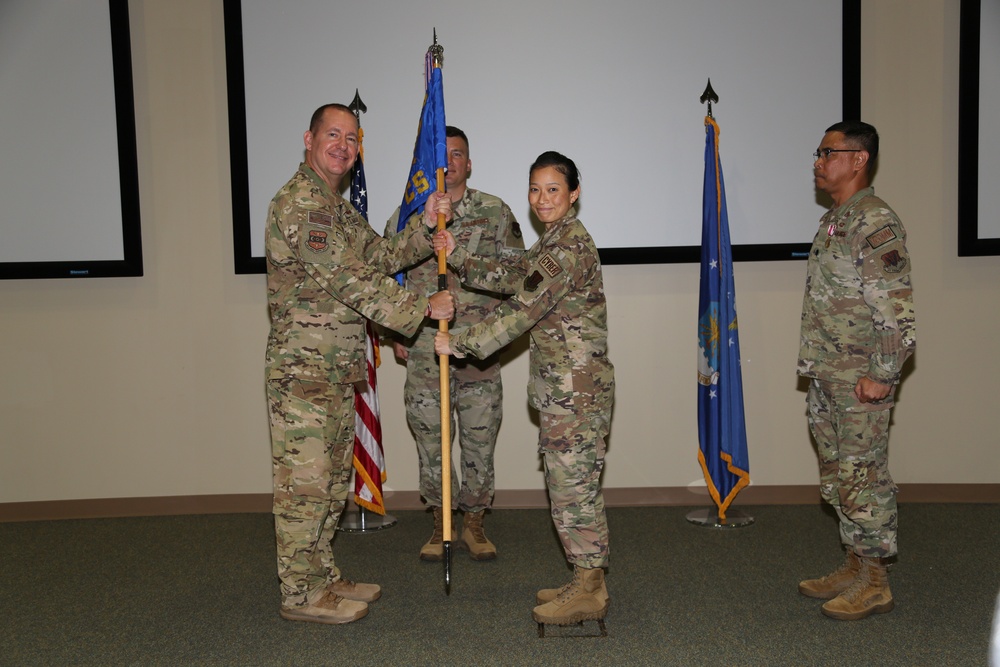 Lusardi takes of command of 505th CS