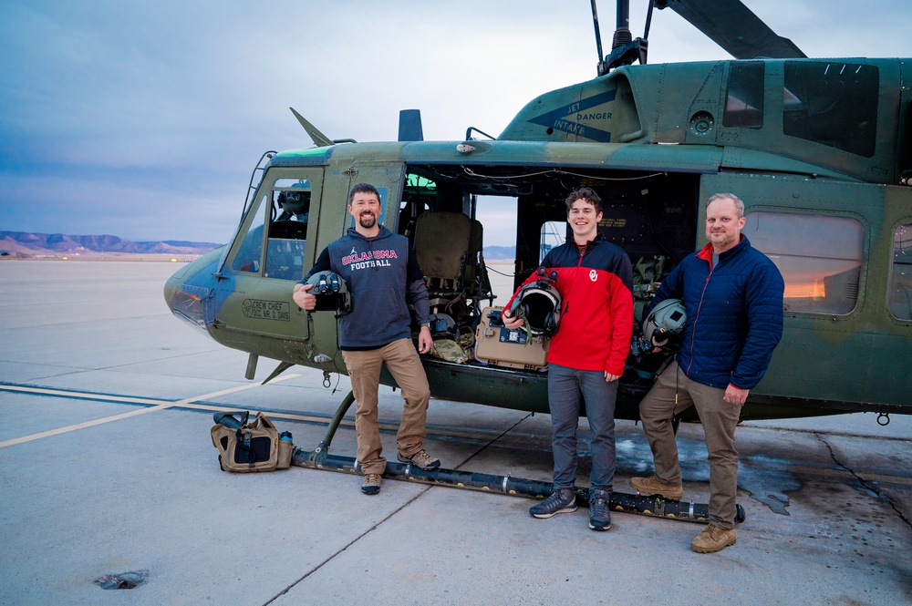 Kirtland flying wing works with innovation network to improve night flight training