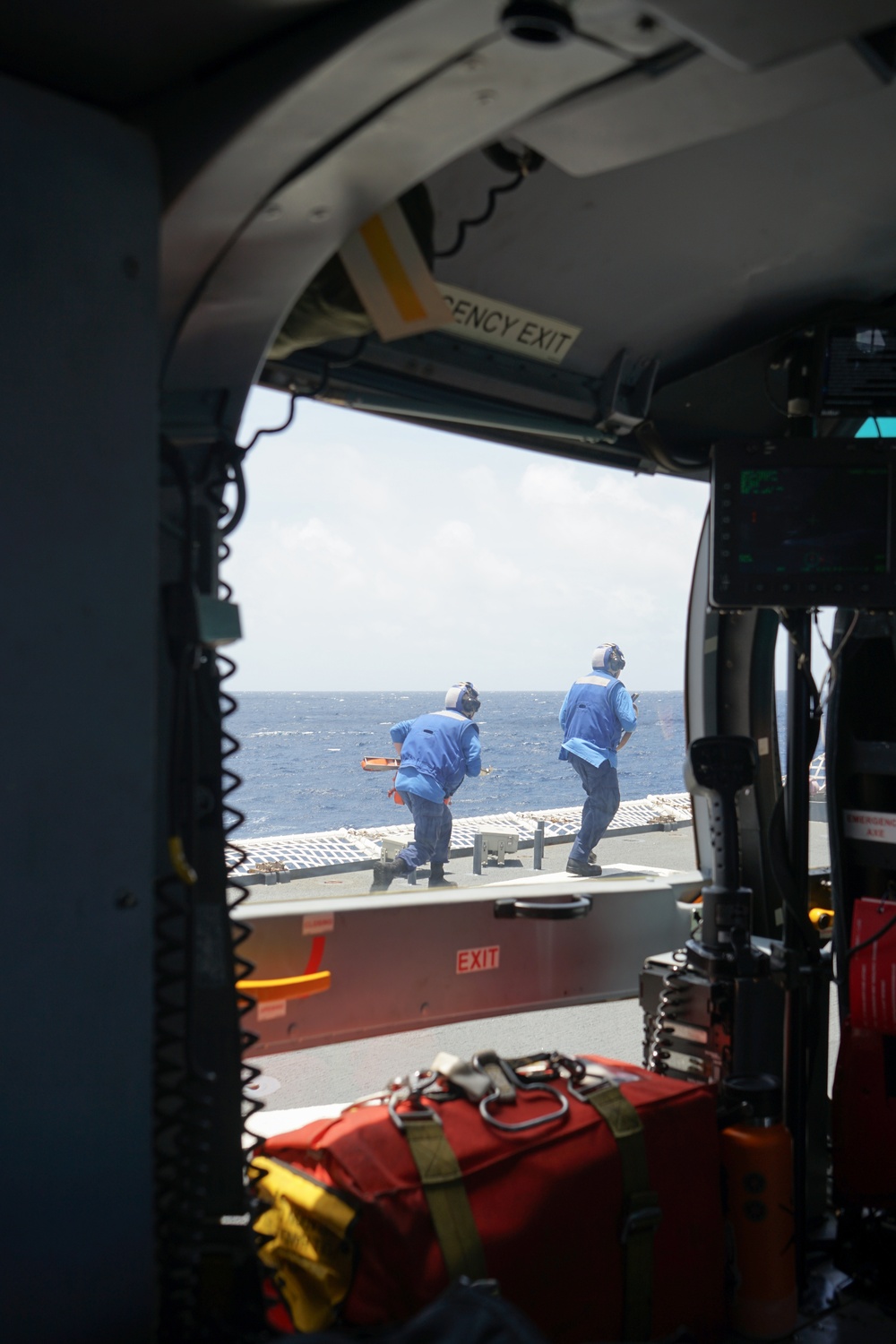 Coast Guard Cutter Stone makes way in the Atlantic Ocean