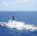 Coast Guard Cutter Stone makes way in the Atlantic Ocean