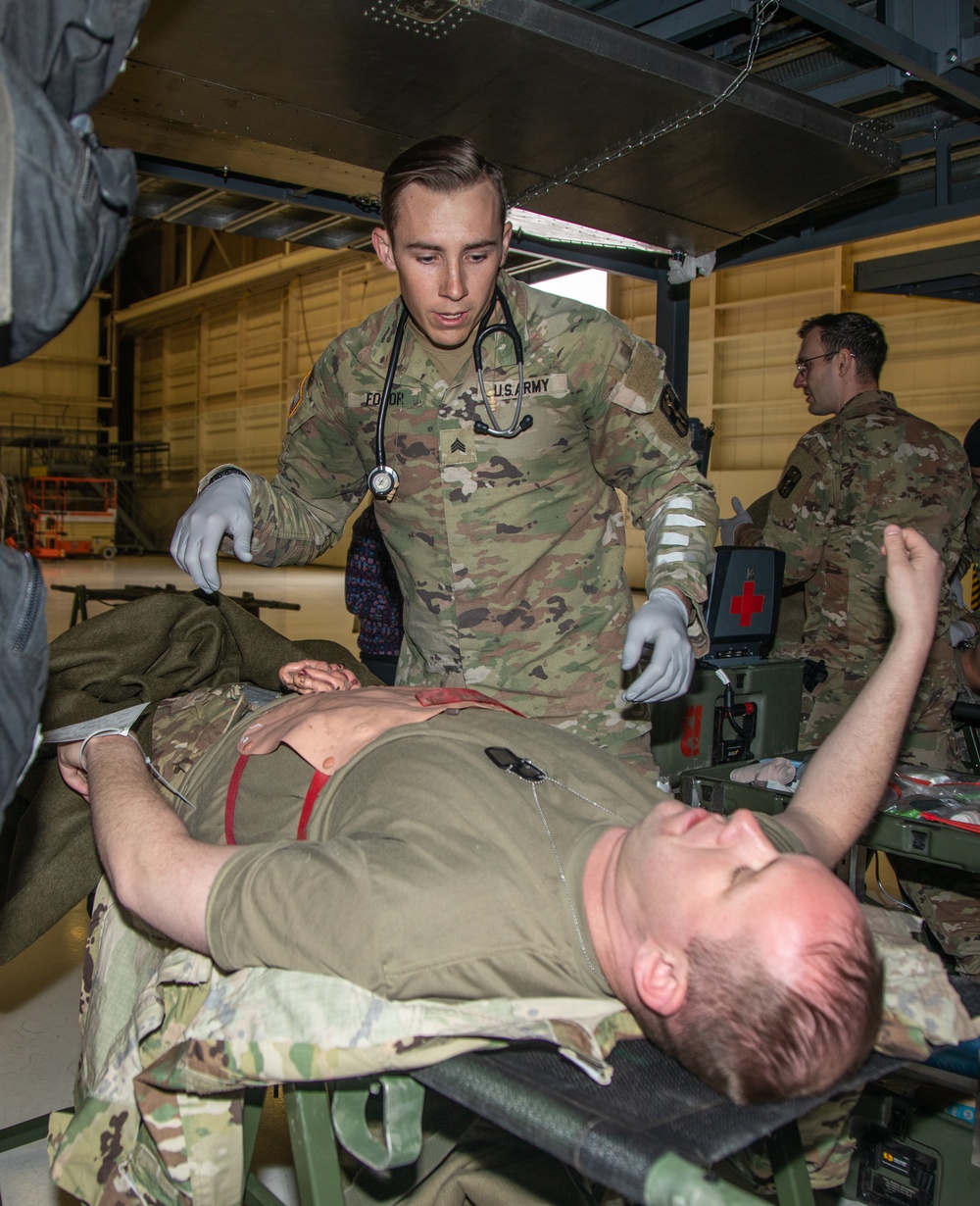 4th Combat Aviation Medivac Training