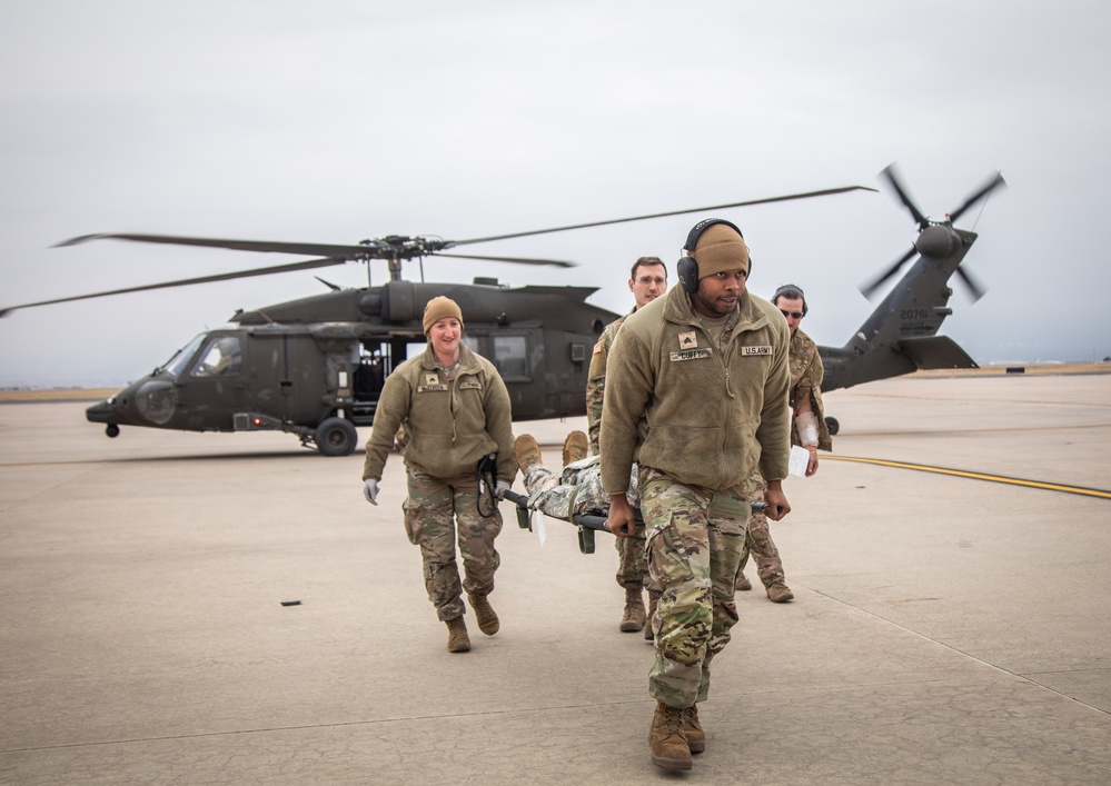 4th Combat Aviation Medivac Training