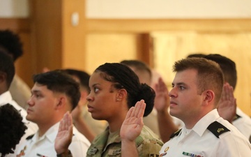 11th ADA inducts 24 Soldiers into NCO Corps during ceremony