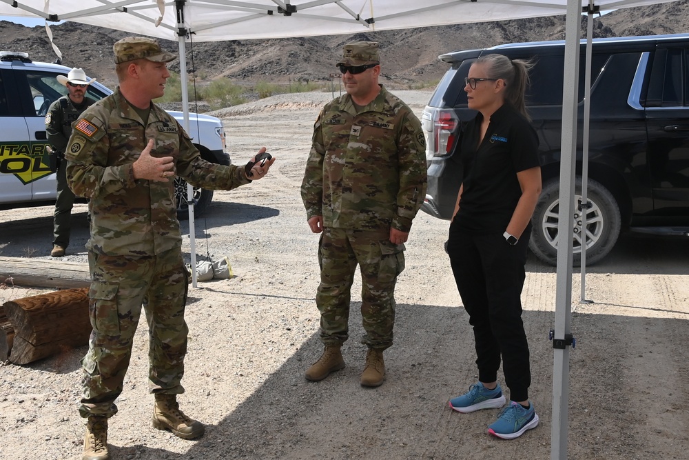 Arizona Governor visits Yuma Proving Ground