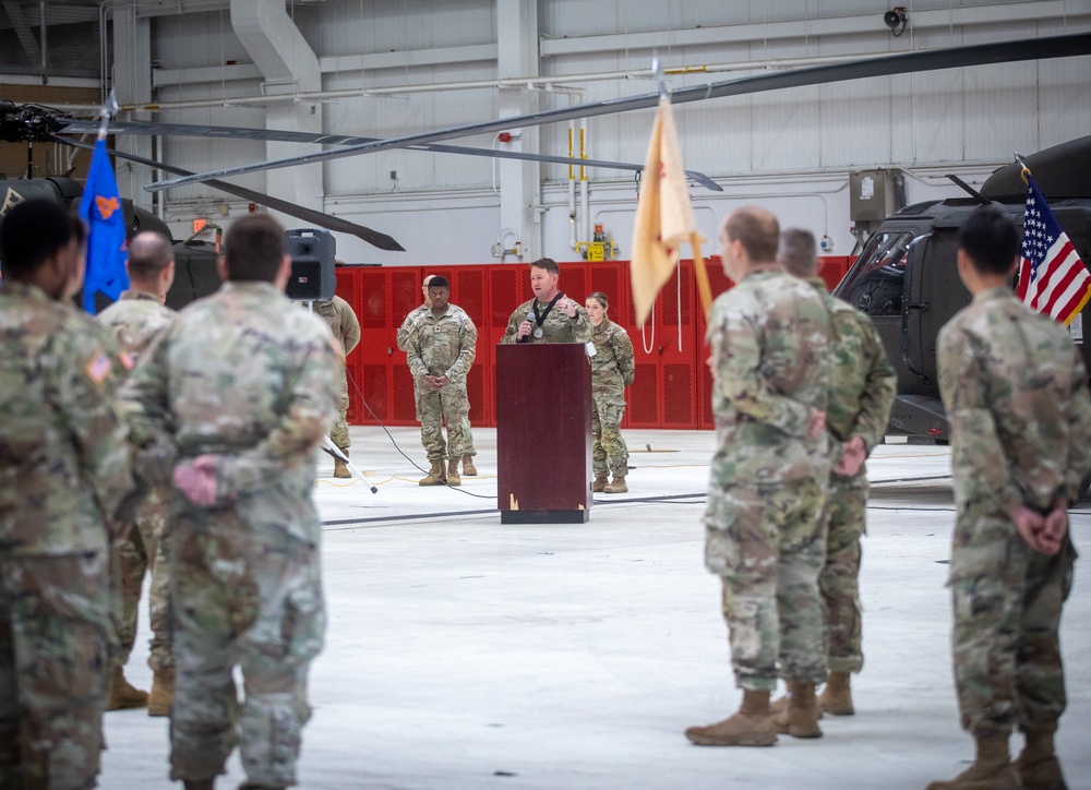 4th Combat Aviation Brigade: 4 Immortal Chaplains Award Ceremony