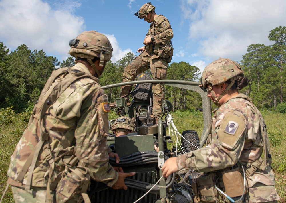 XCTC Artillery and Aviation Team Up