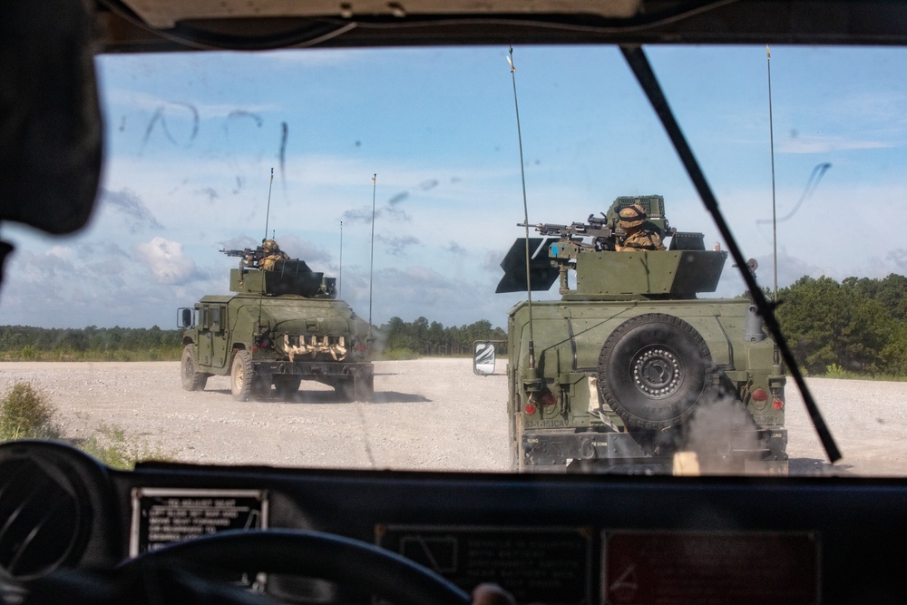 Calvary Ride into Lanes to Conduct Live Fire Exercises