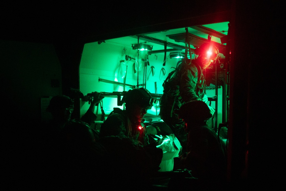 Florida Army National Guard Soldiers Participate in Night Mass Casualty Exercise