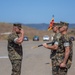 1st Marine Regiment holds relief, appointment ceremony