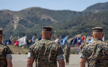 1st Marine Regiment holds relief, appointment ceremony