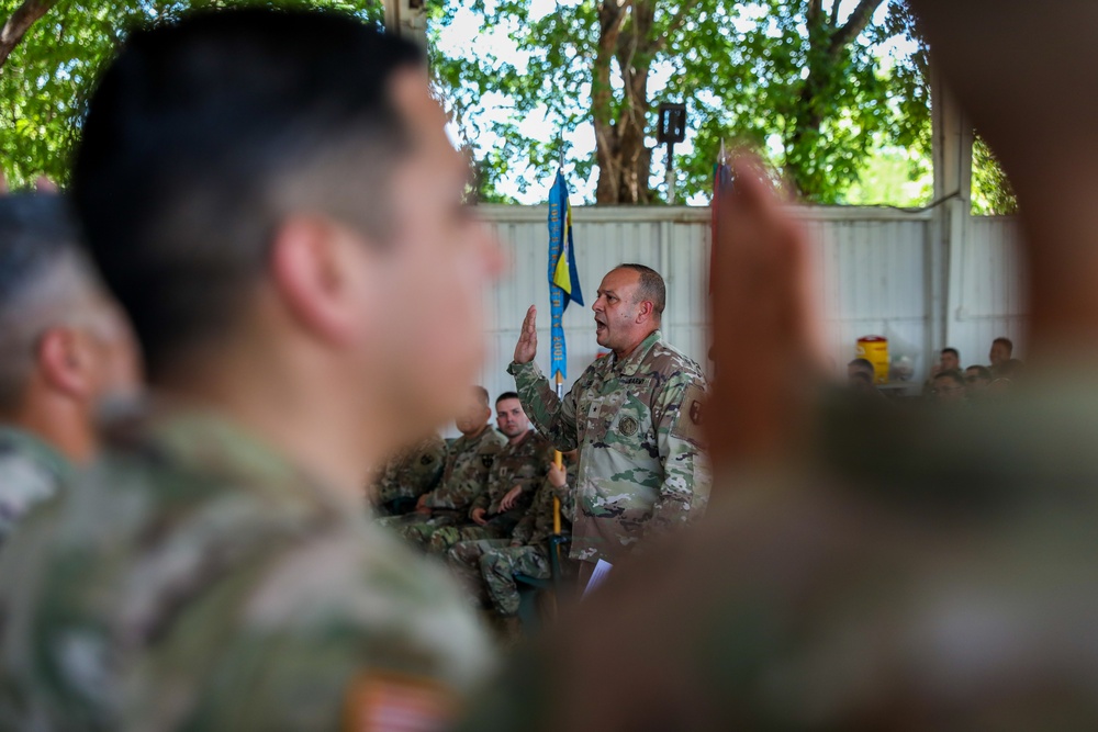 NCO’S Induction and Re-enlistment Ceremony