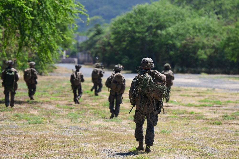 US Marines Conduct Mounted Operations Training For RIMPAC 24