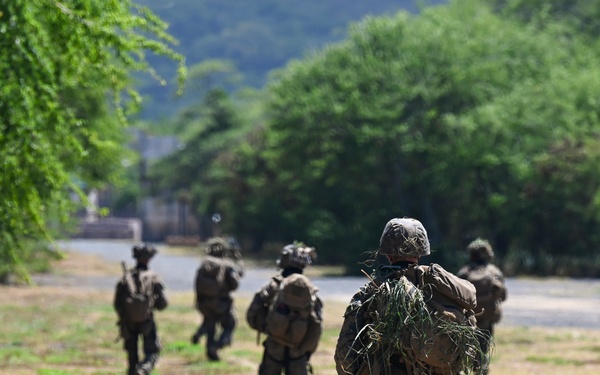 US Marines Conduct Mounted Operations Training For RIMPAC 24