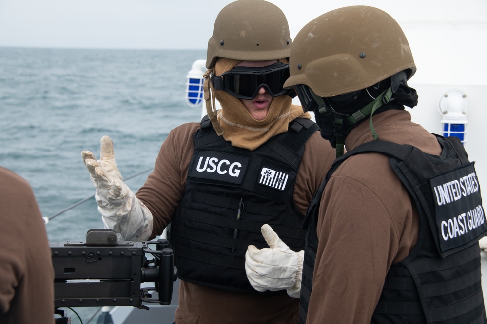 Crew of USCGC Razorbill participates in GUNNEX