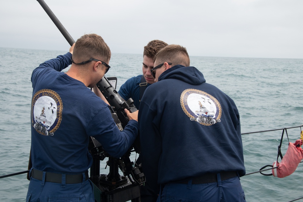 Crew of USCGC Razorbill participates in GUNNEX