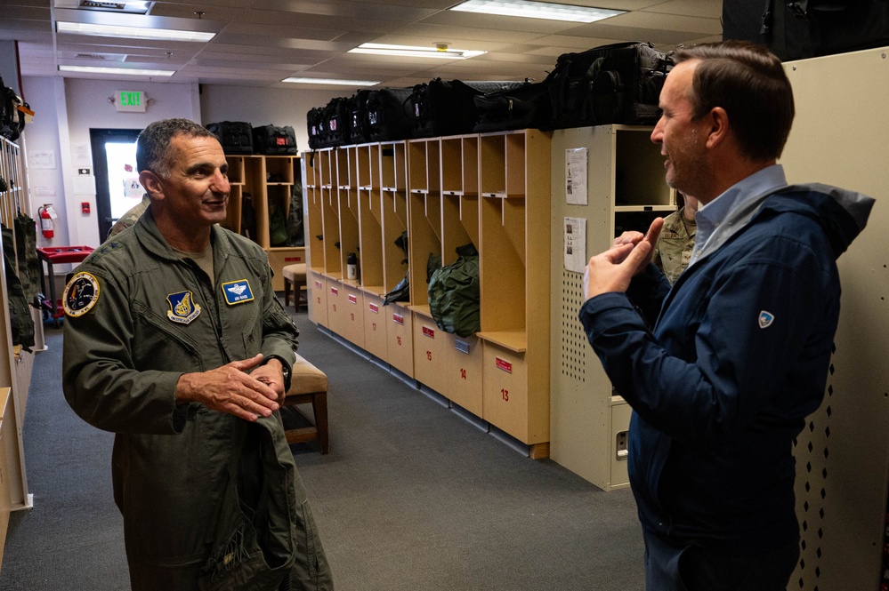 Senator Chris Murphy visits Alaskan NORAD Region