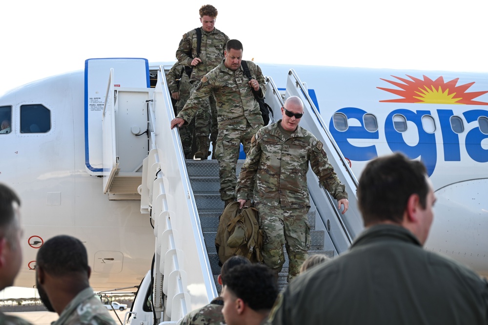 28th Bomb Wing Arrives at Nellis AFB to participate in Red Flag 24-3