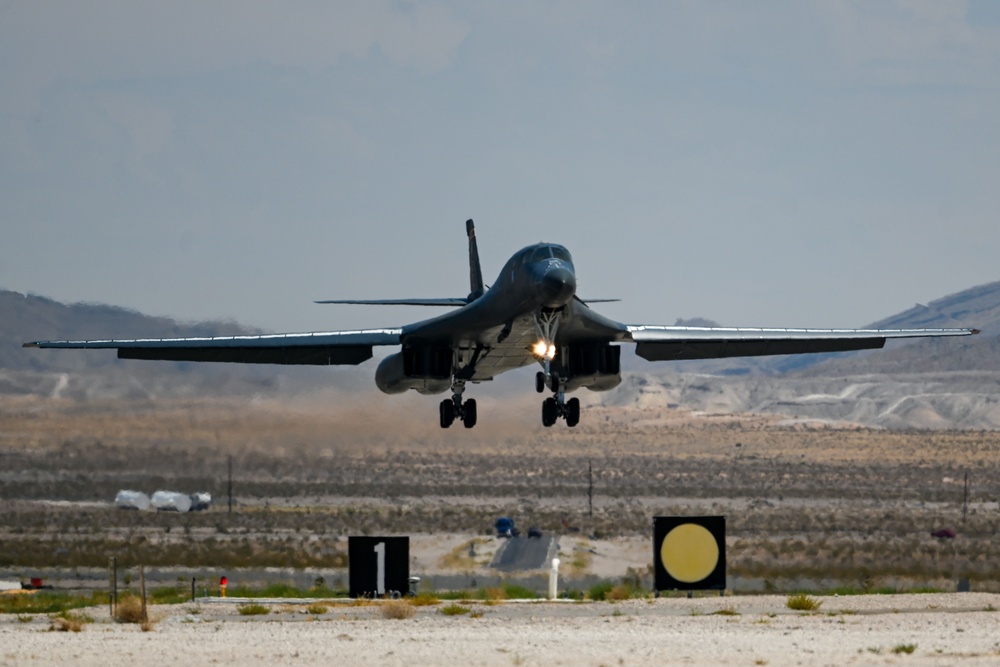 28th Bomb Wing Arrives at Nellis AFB to participate in Red Flag 24-3