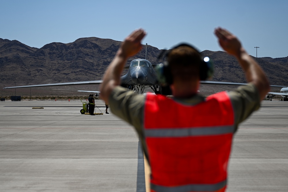 28th Bomb Wing Arrives at Nellis AFB to participate in Red Flag 24-3