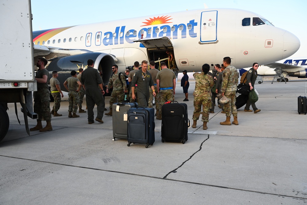 28th Bomb Wing Arrives at Nellis AFB to participate in Red Flag 24-3