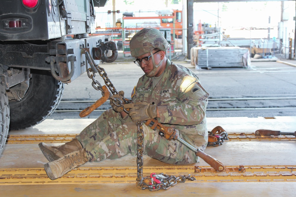 JRTC 24-09 Railhead operation in Oregon