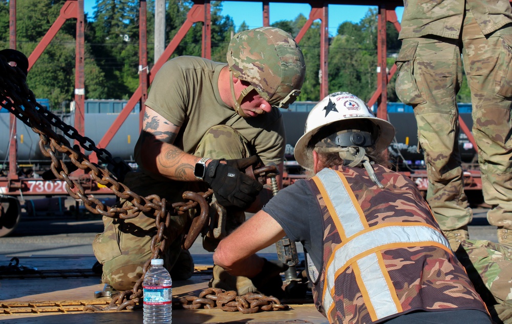 JRTC 24-09 Railhead operation in Oregon