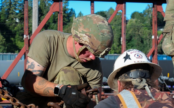 JRTC 24-09 Railhead operation in Oregon