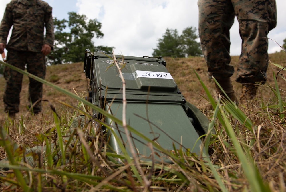 Innovation Readiness Training: Marines prepare communications gear and observe training sites